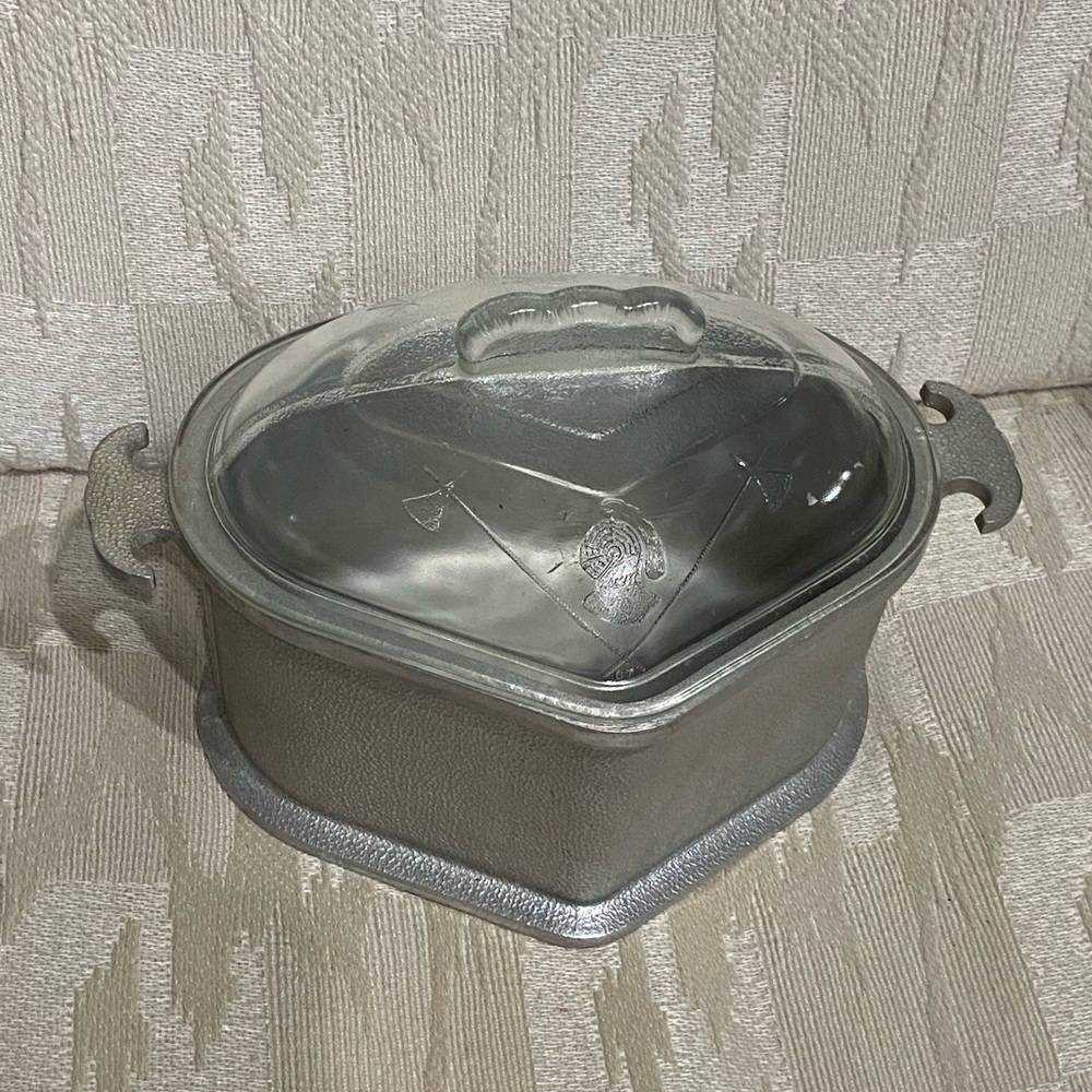 Vintage Triangle Aluminum Serveware